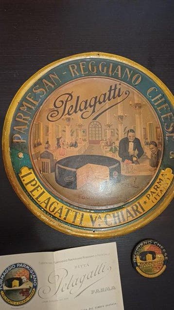 Pelagatti - Oud reclamestuk uit de tijdperk