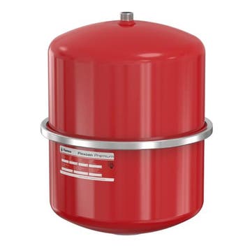Flamco Flexcon Premium expansievat 25 liter 1.0 bar - rood, Verzenden, Nieuw