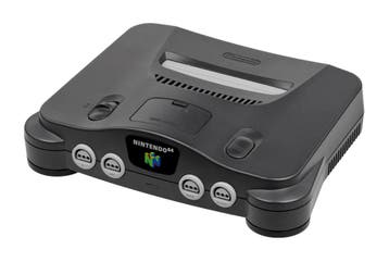 Nintendo N64 Console (zonder kabels), Verzenden, Zo goed als nieuw