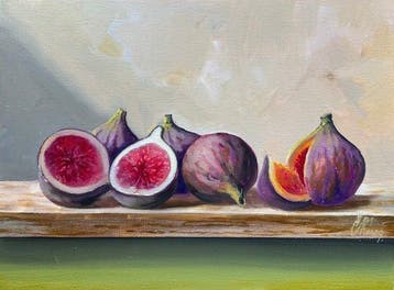 Sergey Kolodyazhniy (XX-XXI) - Still life with figs