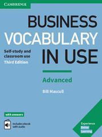 9781316628225 Business Vocabulary in Use - Adv Book + Ans..., Verzenden, Zo goed als nieuw, Bill Mascull
