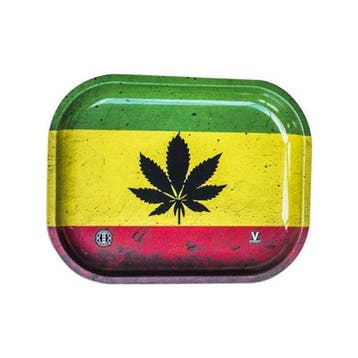 Rolling Tray - Rasta Leaf     Medium, Ophalen of Verzenden, Nieuw