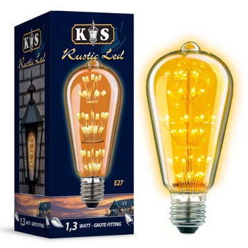 Rustic LED 1,3W Lichtbronnen Lichtbronnen, Verzenden, Nieuw