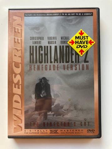 HIGHLANDER 2 (RENEGADE VERSION) (REGION 1) (DVD), Verzenden, Gebruikt