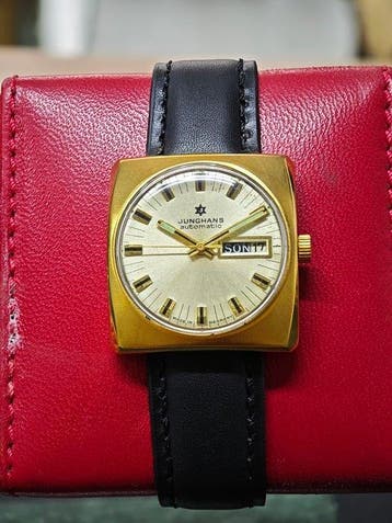 Junghans - Automatic Day-Date – Vintage German Wristwatch –, Nieuw