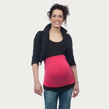 Op en Top Zwanger Zwangerschaps Buikband Luxe Roze, Verzenden, Nieuw