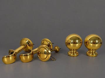 Decoratief ornament - Gordijnroede beslag