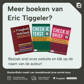Vraagbaak Nederlands - Eric Tiggeler 9789058754264, Verzenden, Gelezen, Eric Tiggeler