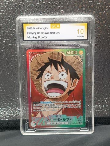 One Piece - 1 Card - One Piece - Monkey D. Luffy, Nieuw