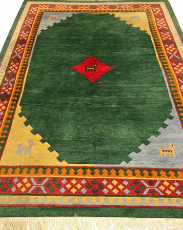 Perzisch Tapijt Gabbeh 300x200 wollen vloerkleed, Gabbeh wollen vloerkleed perzisch tapijt nieuw handgeknoopt, 200 cm of meer