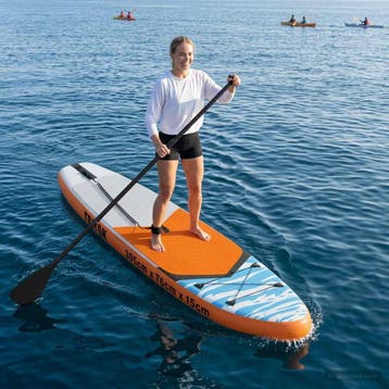 vidaXL Opblaasbaar Stand Up Paddle Board TRITON 305 x 76 x, Verzenden, Nieuw