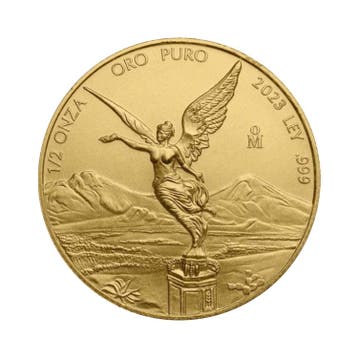 Gouden munt Mexican Libertad 2023 1/2 troy ounce, Verzenden