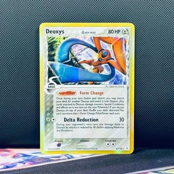 Pokémon Card - DEOXYS HOLO 4 - Pokémon, Nieuw