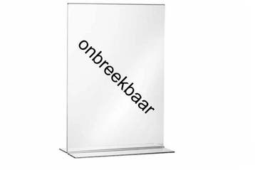 T-standaard A5 Onbreekbaar  Celdis® | Displaywinkel.nl, Verzenden, Nieuw in verpakking, Etalage