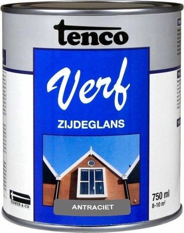 Tenco Verf Cremewit Ral 9001 Zijdeglans 750 ml, Ophalen of Verzenden, Nieuw