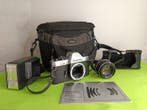 Rollei SL35 + Carl Zeiss 2.8/85mm + flash Metz 30B3 + borsa, Nieuw