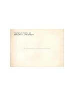 1970 PORSCHE 911 BROCHURE ENGELS, Nieuw, Porsche, Author