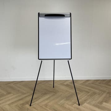 Flipover - whiteboard verstelbaar op statief (hxb) 110x75 cm, Ophalen of Verzenden, Gebruikt, Bureau