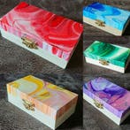 Handgemaakte sieradendoosjes, kunst, klokken en cadeaus, Nieuw, Hardcase, Met slot