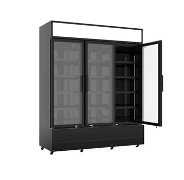 Combisteel Koelkast | 1200L | Zwart | +1°C/+10°C | Geforceer, Witgoed en Apparatuur, Koelkasten en IJskasten, Ophalen of Verzenden