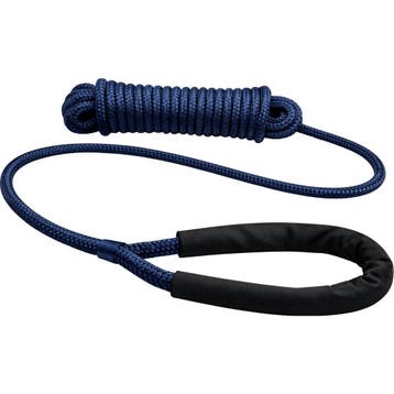 12mm x 6m Landvast met beschermer Deluxe Polyester Blauw, Watersport en Boten, Ophalen of Verzenden, Nieuw