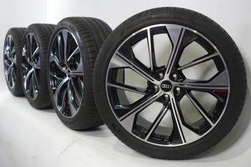 Audi Q5 SQ5 80A 21 inch velgen Pirelli Zomerbanden Origineel, Gebruikt, Velg(en), Zomerbanden, 21 inch