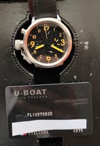 U-Boat - Flightdeck U-7750/50 automatic orange hands - Heren, Nieuw