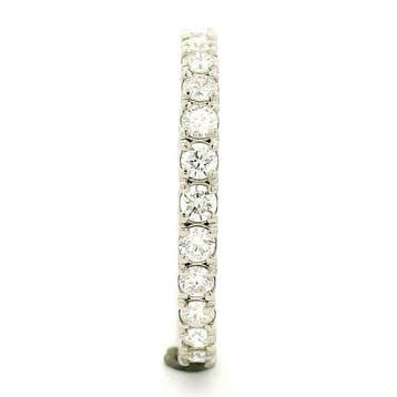 Ring Platina - 1.00ct. tw. Diamant (Natuurlijk) - Ring met, Sieraden, Tassen en Uiterlijk, Ringen, Nieuw