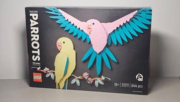 Lego Set - 31211 - Art - Macaw Parrots, Nieuw