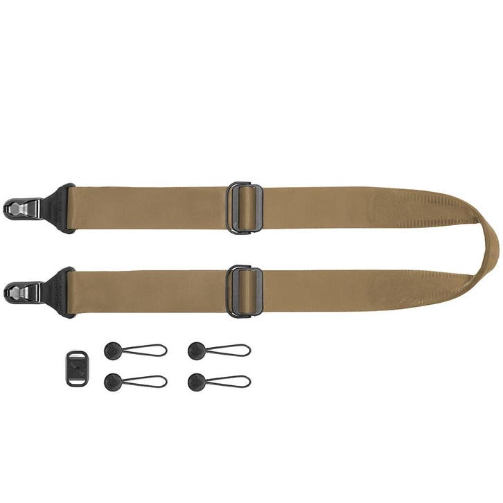 Peak Design Slide Camera Strap - Coyote, Audio, Tv en Foto, Overige Audio, Tv en Foto, Nieuw, Ophalen of Verzenden