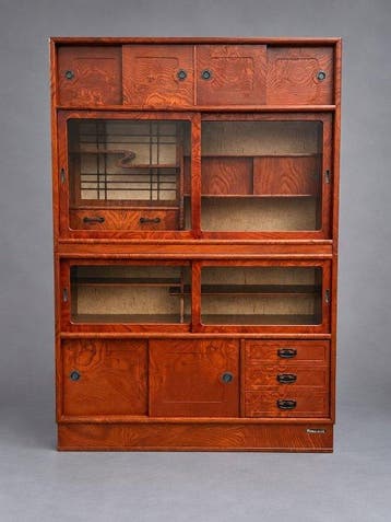 Kast - Keyaki Wood - Japan (Zonder minimumprijs)