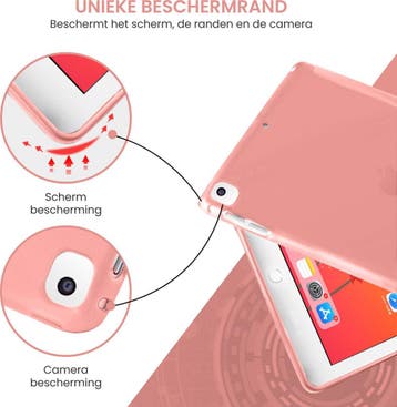 Tablet Hoes geschikt voor iPad Hoes 2019 - 7e Generatie -, Ophalen of Verzenden, Nieuw