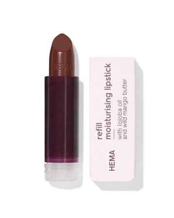 HEMA Navulling moisturising lipstick 61 cacao brown, Verzenden, Nieuw, Bruin