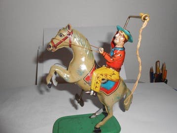 Keim Deutschland - Cowboy te paard - Opwindbaar blikken