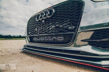 Maxton Voorspoiler / Splitter AUDI A6 C7 S-LINE (2 splitters, Verzenden