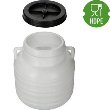 Zuurkoolvat met schroefdeksel 20L, Verzenden, Nieuw