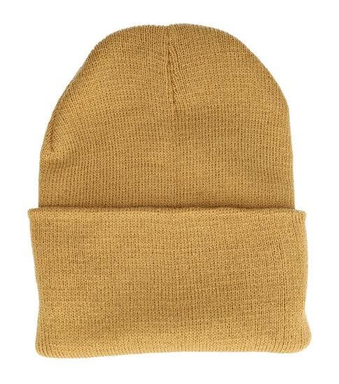 Beanie Muts - Basic - Unisex - Lichtbruin, Kleding | Dames, Hoeden en Petten