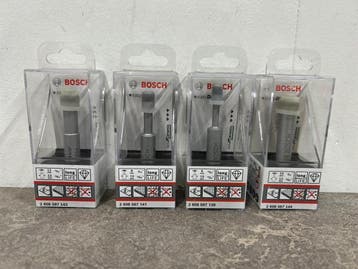 Veiling - Bosch diamantboor set 4-delig, Nieuw