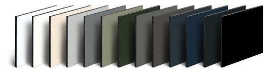 Trespa ® HPL 3050x300x6 mm in 11 RAL-kleuren, Doe-het-zelf en Verbouw, Platen en Panelen, Nieuw, Minder dan 20 mm, HPL, Ophalen