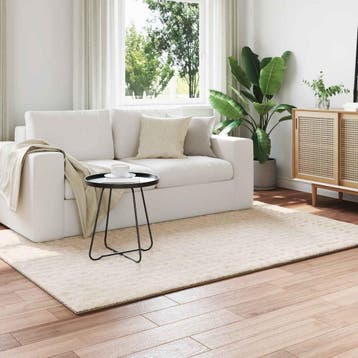 vidaXL Vloerkleden Rechthoekig SIROLO Beige 230 x 160 cm, Verzenden, Nieuw, Beige