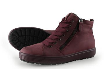 Ecco Veterboots in maat 37 Rood, Ecco, Verzenden, Overige typen, Zo goed als nieuw