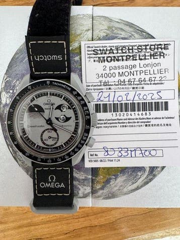 Omega x Swatch - MoonSwatch. Mission to Earthphase - Zonder, Nieuw