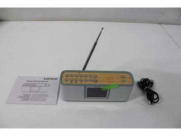 Lenco PDR-046 - DAB+ Radio - Draagbaar Bluetooth® Speaker -, Verzenden, Zo goed als nieuw