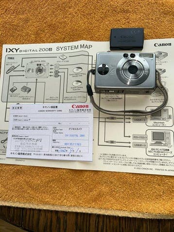 Canon Ixy 200 a Digitale camera, Nieuw