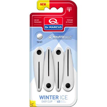 Dr. Marcus Easy Clip Winter Ice luchtverfrisser met, Ophalen of Verzenden, Nieuw