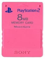 Sony Playstation 2 - 8MB Memory Card - Roze, Verzenden, Zo goed als nieuw