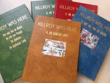 Killroy was here luxe reeks 1 t/m 4 in schuifbox - 3x met, Boeken, Nieuw