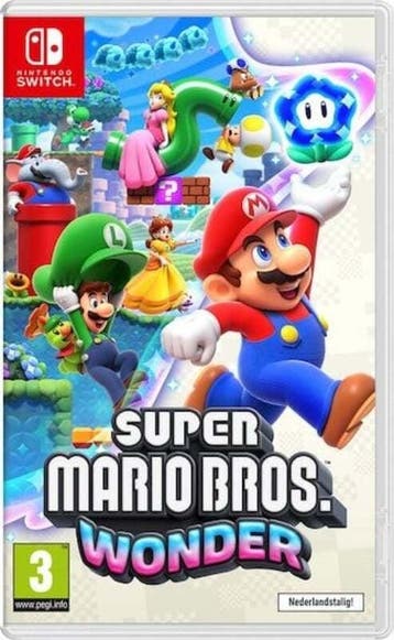Super Mario Bros Wonder (Switch Games), Spelcomputers en Games, Ophalen of Verzenden, Zo goed als nieuw