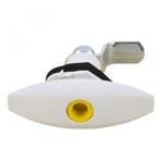 Disselbakslot Ovaal Wit zonder Lipje, Ophalen of Verzenden, Nieuw