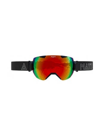 MATT skibril Ski Collectie Synchro Black - Orange (met 2..., Kleding | Heren, Wintersportkleding, Verzenden, Nieuw